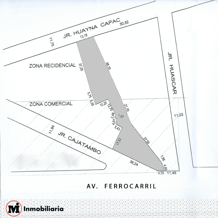 804 Avenida Ferrocarril, Huancayo, ,Terrenos,En Venta,Avenida Ferrocarril,1054